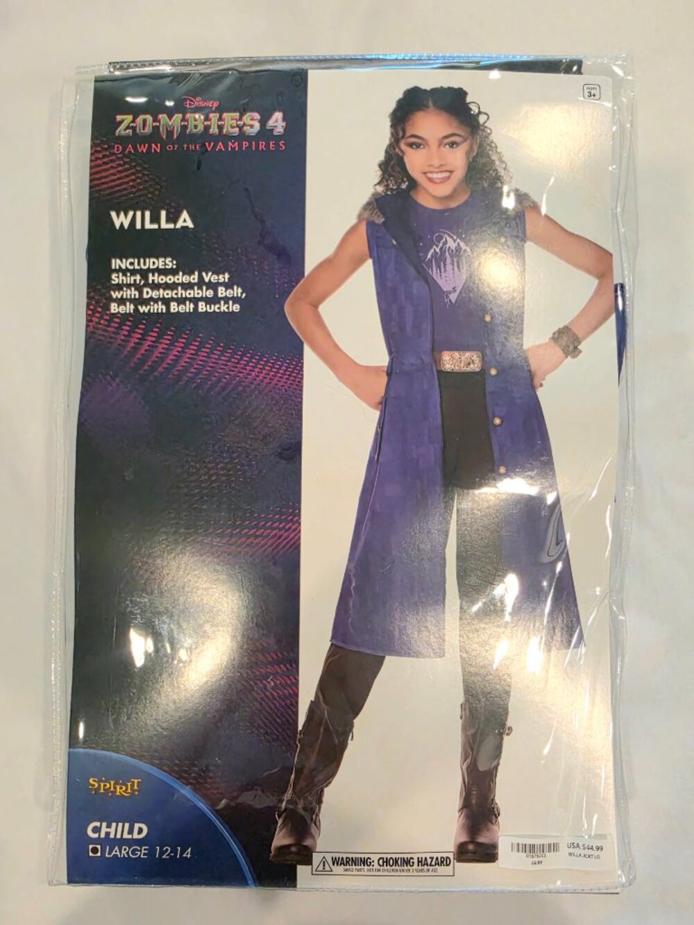 Disney Zombies 4 Kids Willa Costume